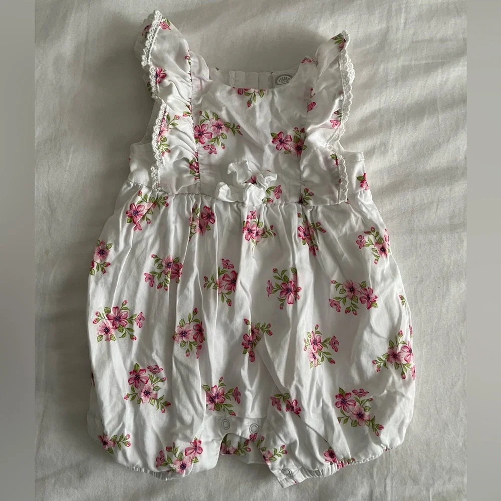 Baby Girl Bundle - Swaddle, Pjs, RashGuard & Romper